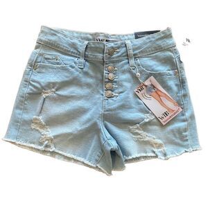 YMI Want a Better Butt High Rise Denim Shorts Size 1